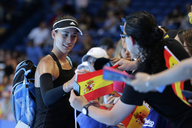 Garbine Muguruza hat ihr letztes Match beim Hopman Cup gewonnen