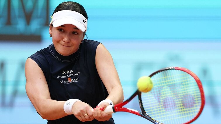Eva Lys startete mit einem überzeugenden Sieg in die Qualifikation des WTA-Turniers in Straßburg. Getty Images