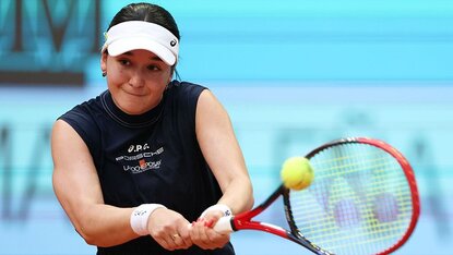 Eva Lys startete mit einem überzeugenden Sieg in die Qualifikation des WTA-Turniers in Straßburg. Getty Images