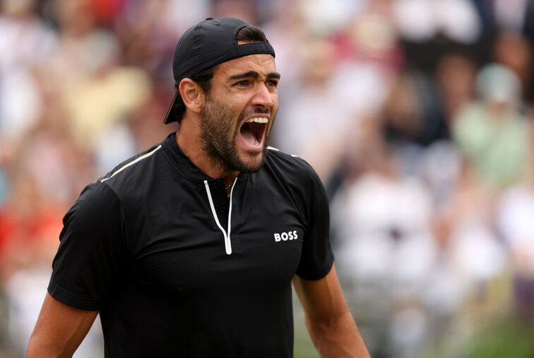Matteo Berrettini steht im Londoner Queen's Club erneut im Endspiel