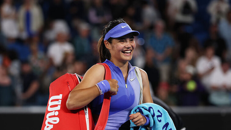 Gute Erinnerungen: Emma Raducanu hat sich zu ihrem steilen Aufstieg im Jahr 2021 geäußert.