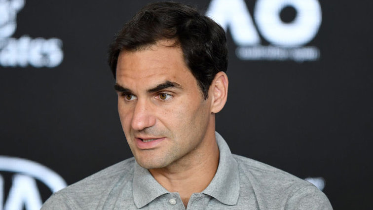 Roger Federer already had problems at the Australian Open