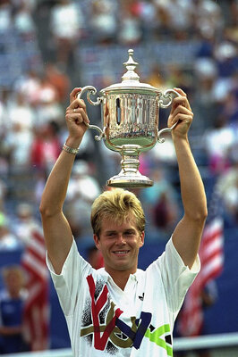 14th place, 5 points: Stefan Edberg, six-time major champion