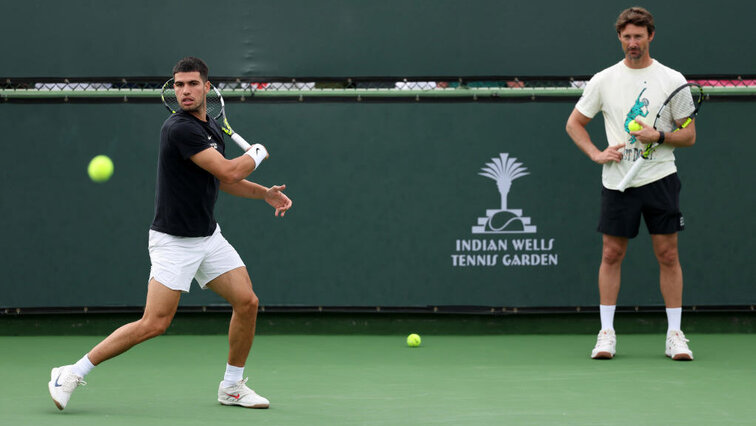 Juan Carlos Ferrero wird erst zum Turnier in Barcelona wieder in die Box von Carlos Alcaraz zurückkehren. Getty Images