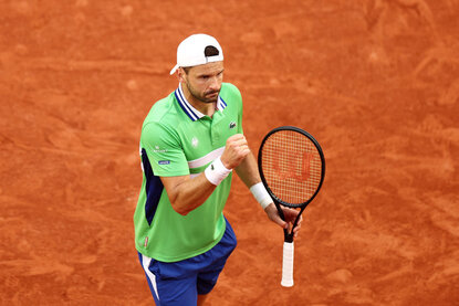 Grigor Dimitrov schlug Hubert Hurkacz in drei Sätzen Grigor Dimitrov schlug Hubert Hurkacz in drei Sätzen