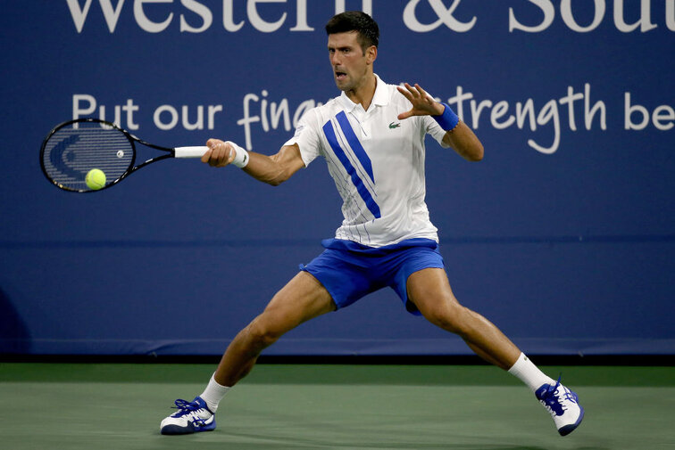 Novak Djokovic ließ Tennys Sandgren keine Chance Novak Djokovic in New York