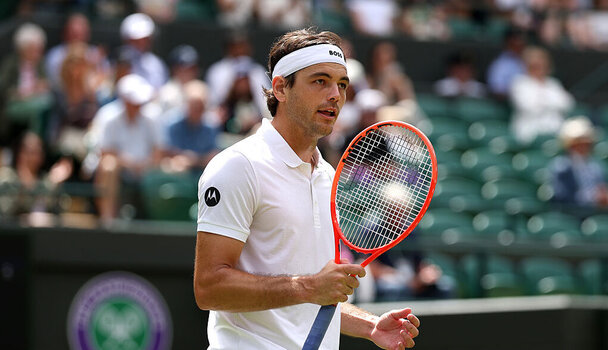 Taylor Fritz feierte am Dienstag einen ungefährdeten Sieg.