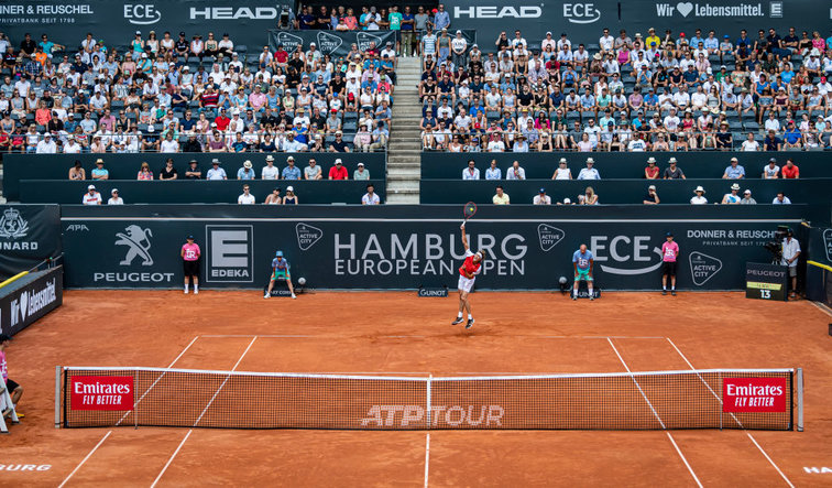 Tennis is still being played in Hamburg this year