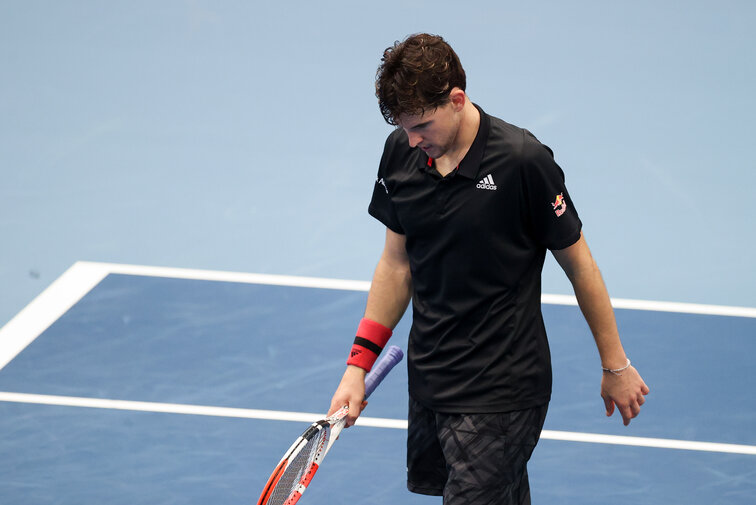 Dominic Thiem at the Erste Bank Open in Vienna