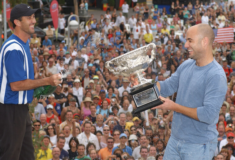 Darren Cahill, Andre Agassi