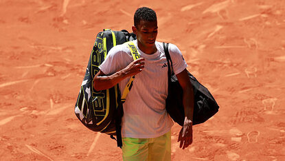Für Félix Auger-Aliassime läuft es in den letzten Wochen nicht rund Für Félix Auger-Aliassime läuft es in den letzten Wochen nicht rund