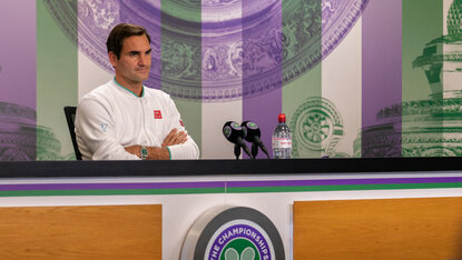 Roger Federer hat schon alle Fragen gehört. Mehrmals. Roger Federer hat schon alle Fragen gehört. Mehrmals.