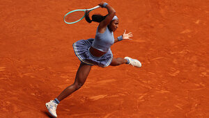 Coco Gauff in all ihrer Dynamik