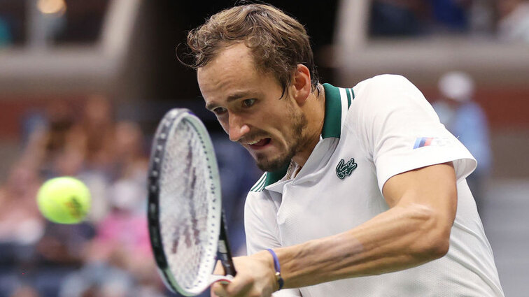 Daniil Medvedev has not yet lost a set at the US Open