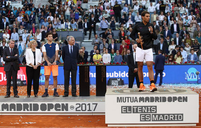 Rafael Nadal und die Mutua Madrid Open - eine Erfolgsgeschichte geht weiter Rafael Nadal und die Mutua Madrid Open - eine Erfolgsgeschichte geht weiter