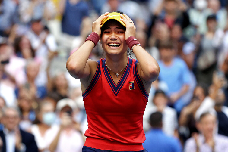Emma Raducanus irrer US-Open-Siegeszug in Zahlen Emma Raducanus irrer US-Open-Siegeszug in Zahlen