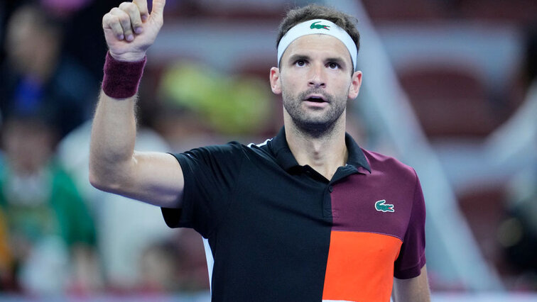Grigor Dimitrov spielt eine gute Saison 2023 Grigor Dimitrov is having a good 2023 season