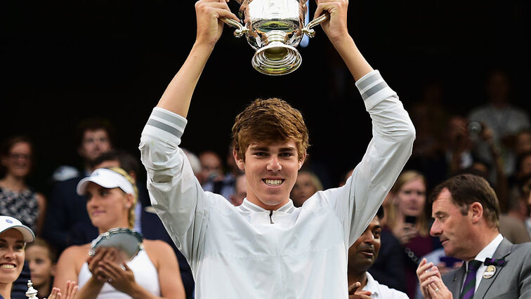 Ging doch! 2015 hat Reilly Opelka in Wimbledon den Junioren-Titel geholt