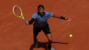 Matteo Berrettini lieferte sich mit Francisco Comesana eine echte Hitzeschlacht.