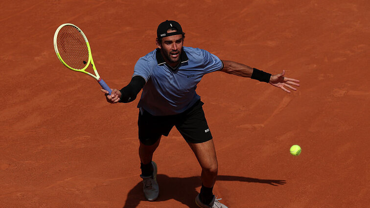 Matteo Berrettini lieferte sich mit Francisco Comesana eine echte Hitzeschlacht.