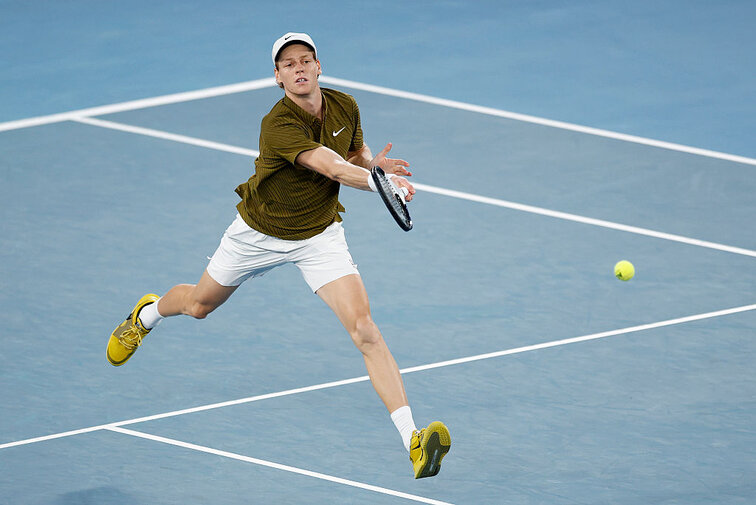 Jannik Sinner ließ gegen Ben Shelton nichts anbrennen