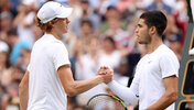 2022 hat Jannik Sinner Carlos Alcaraz in Wimbledon besiegt