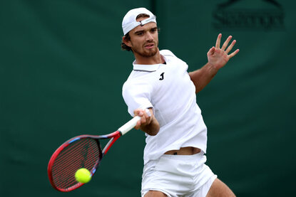 Tomas Machac qualifizierte sich für die zweite Runde Tomas Machac qualifizierte sich für die zweite Runde