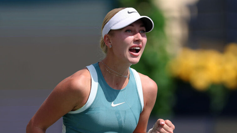 Anastasia Potapova hofft auf eine baldige Rückkehr Russlands auf die Tennislandkarte. Anastasia Potapova hofft auf eine baldige Rückkehr Russlands auf die Tennislandkarte.