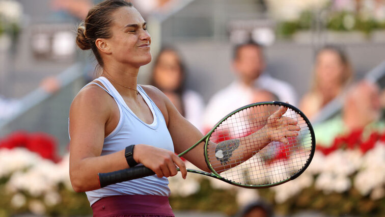 Aryna Sabalenka once again explained herself in Rome