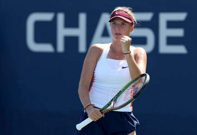 Linda Fruhvirtova won her first title on the WTA Tour