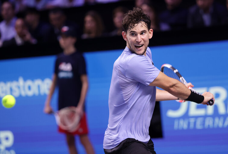 Dominic Thiem trifft auf Lorenzo Sonego Dominic Thiem trifft auf Lorenzo Sonego