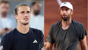 Alexander Zverev misst sich mit Quentin Halys