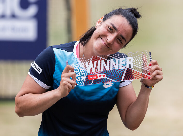 Ons Jabeur ist die neue Nummer drei der Damentenniswelt Ons Jabeur is the new number three in the women's tennis world
