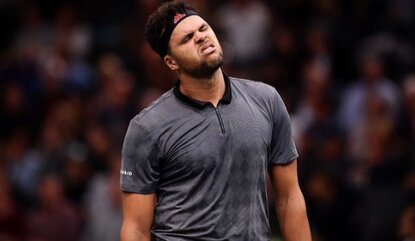 Jo-Wilfried Tsonga ist erneut nicht ganz fit