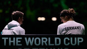 Michael Kohlmann mit Alexander Zverev beim Davis-Cup-Finale 2025