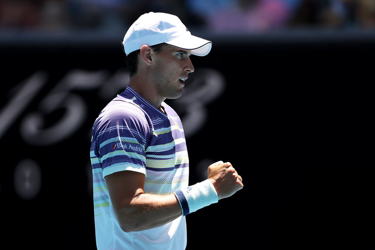 Dominic Thiem defeats Adrian Mannarino at the Australian Open and is in round two