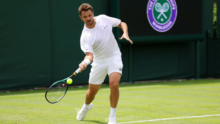 Stan Wawrinka gilt unter Insidern in Wimbledon als Frühstarter Stan Wawrinka gilt unter Insidern in Wimbledon als Frühstarter