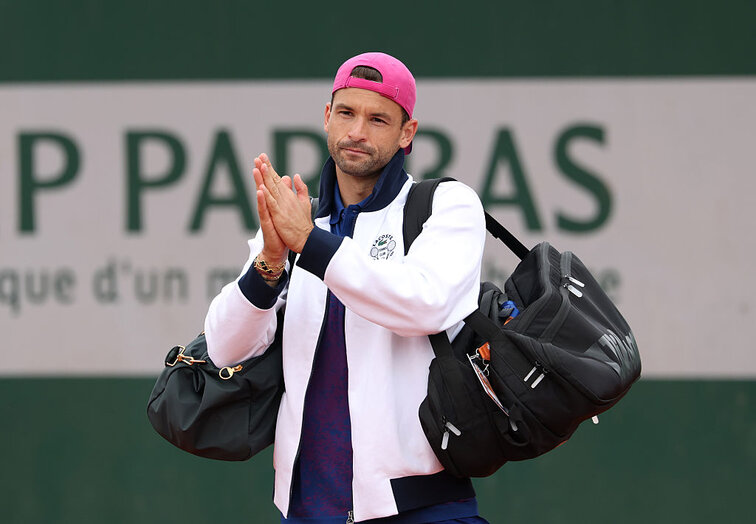 Grigor Dimitrov hatte mal wieder Pech Grigor Dimitrov hatte mal wieder Pech