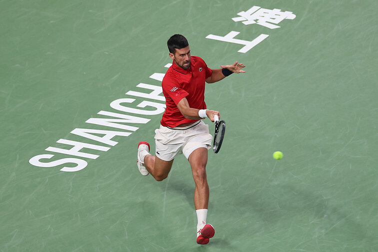 Novak Djokovic erreichte das Shanghai-Viertelfinale Novak Djokovic erreichte das Shanghai-Viertelfinale
