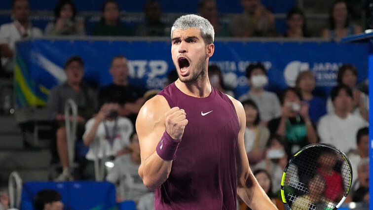 Alcaraz krönt sich erstmals zum Tokio-Champion Alcaraz krönt sich erstmals zum Tokio-Champion