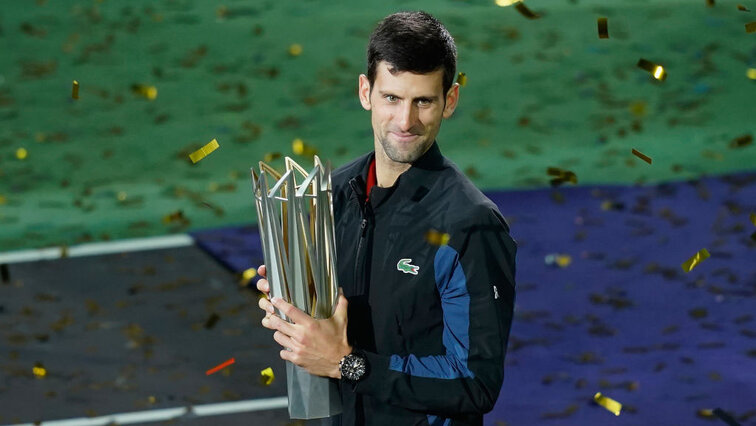 Novak Djokovic hat an Shanghai nur gute Erinnerungen Novak Djokovic has only good memories of Shanghai