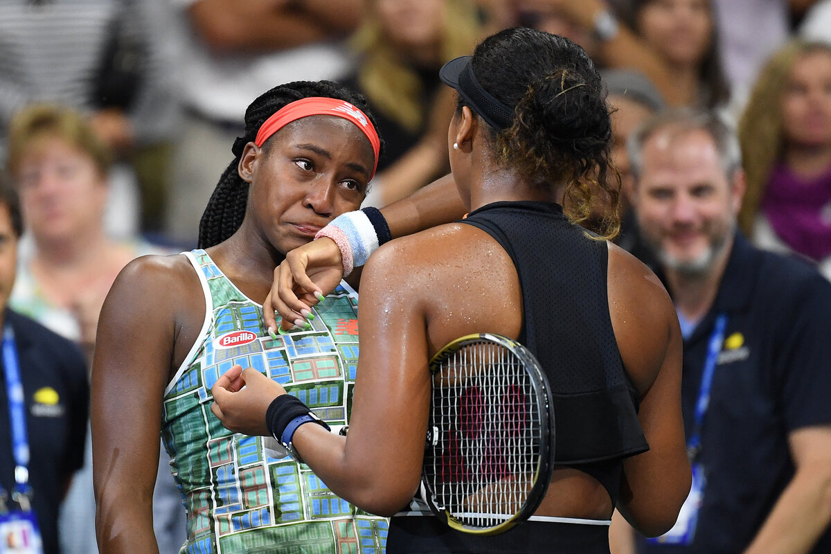 Us Open Du Bist Wunderbar Coco Osaka Und Gauff Mit Ruhrenden Szenen Tennisnet Com