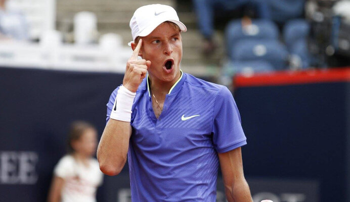 Gegen Casper Ruud und Leonardo Mayer zeigte der Berliner sein großes Potenzial...