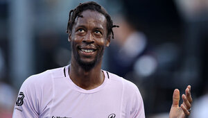 Gael Monfils bei seinem letzten Auftritt in Auckland