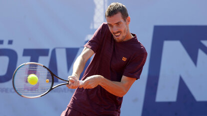 Mats Moraing hat auch in Rennes großes Tennis gezeigt Mats Moraing hat auch in Rennes großes Tennis gezeigt