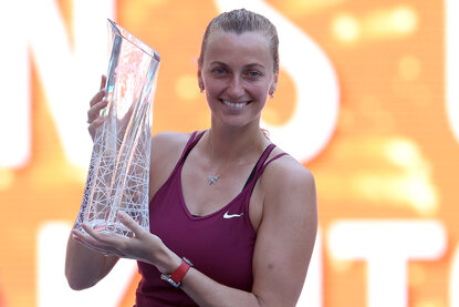 Petra Kvitova ist zurück in den Top Ten der WTA-Weltrangliste