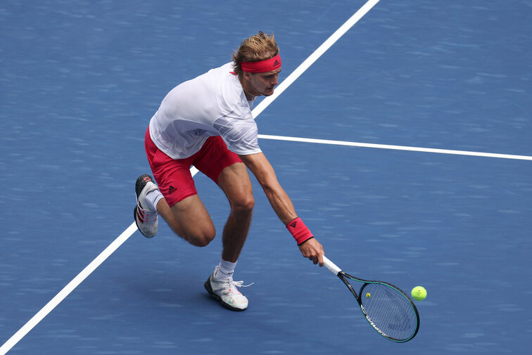 Aktuell muss Alexander Zverev auf sein Drittrundenduell bei den US Open warten Aktuell muss Alexander Zverev auf sein Drittrundenduell bei den US Open warten