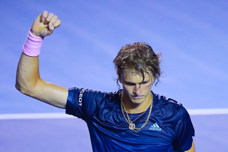 Alexander Zverev Alexander Zverev started the tournament without problems in Acapulco