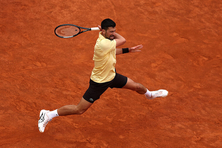 Mit einer Auftaktniederlage hat "Nole" selbst wohl auch nicht gerechnet
