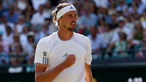 Alexander Zverev zeigte gegen Taylor Fritz eine starke Leistung